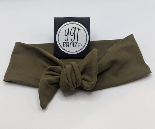YGT- Tie Band/ Olive