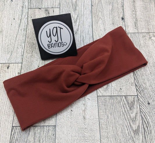 YGT-Twist band/Clay Red