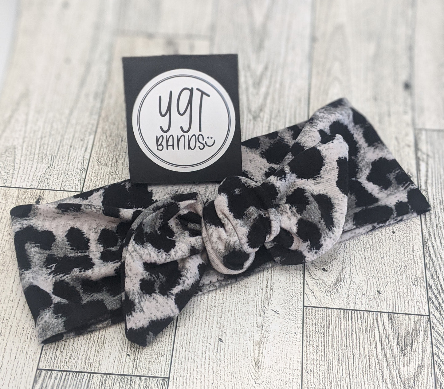 YGT-Tie Band/Snow Leopard
